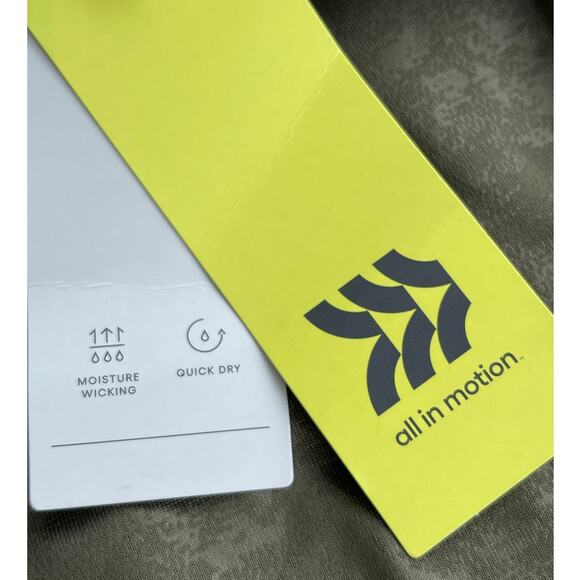 NWT all in motion Training Short olive green Quick Dry Men Sz 2XL NWT - Picture 10 of 11